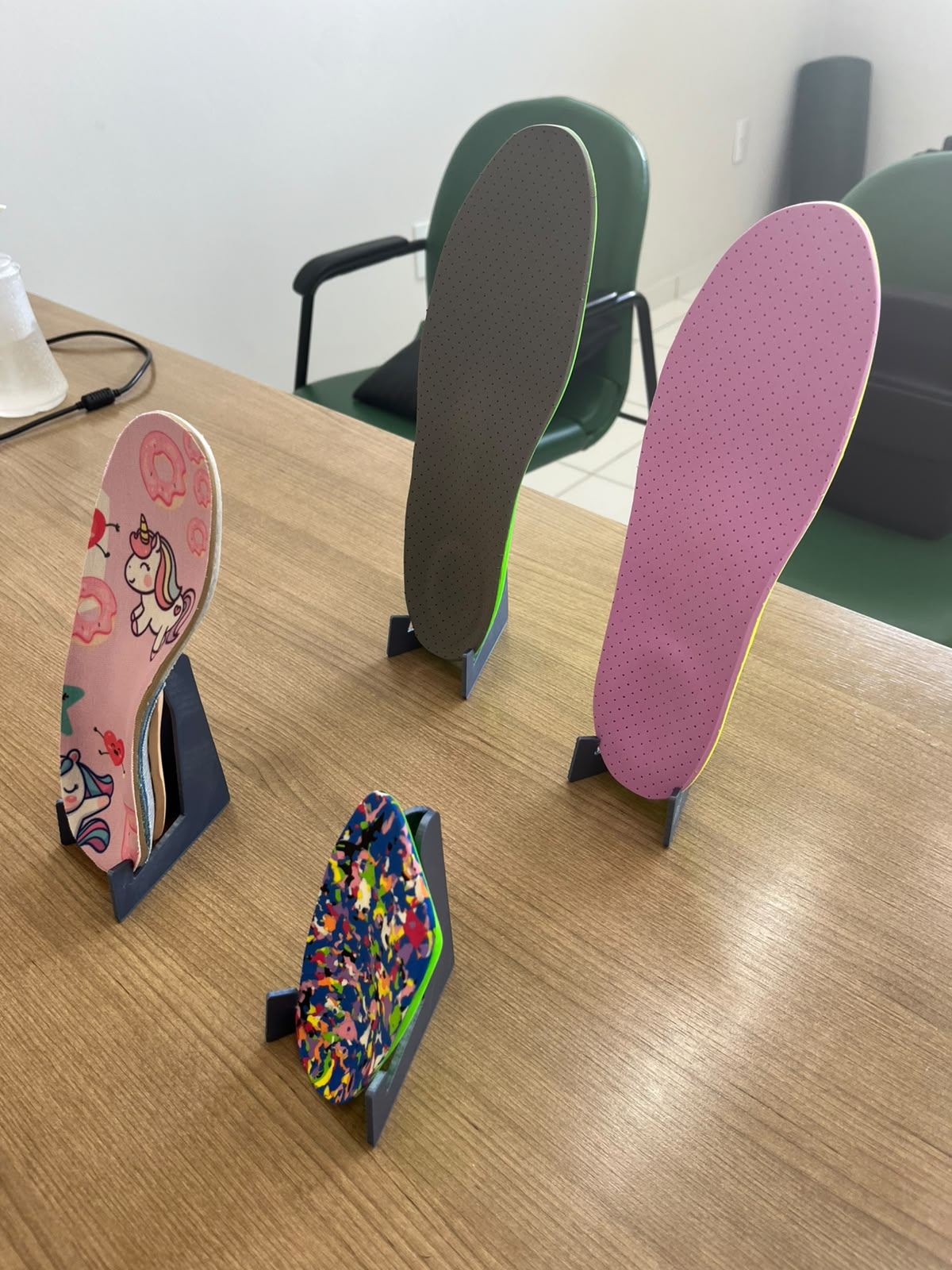 Palmilhas terapêuticas personalizadas