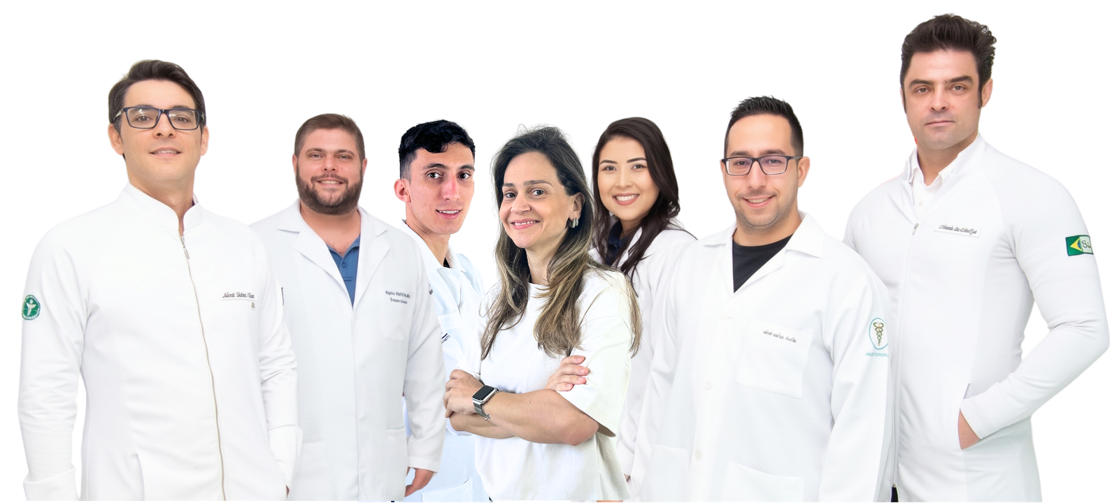Equipe clínica atualizada da Ceortem